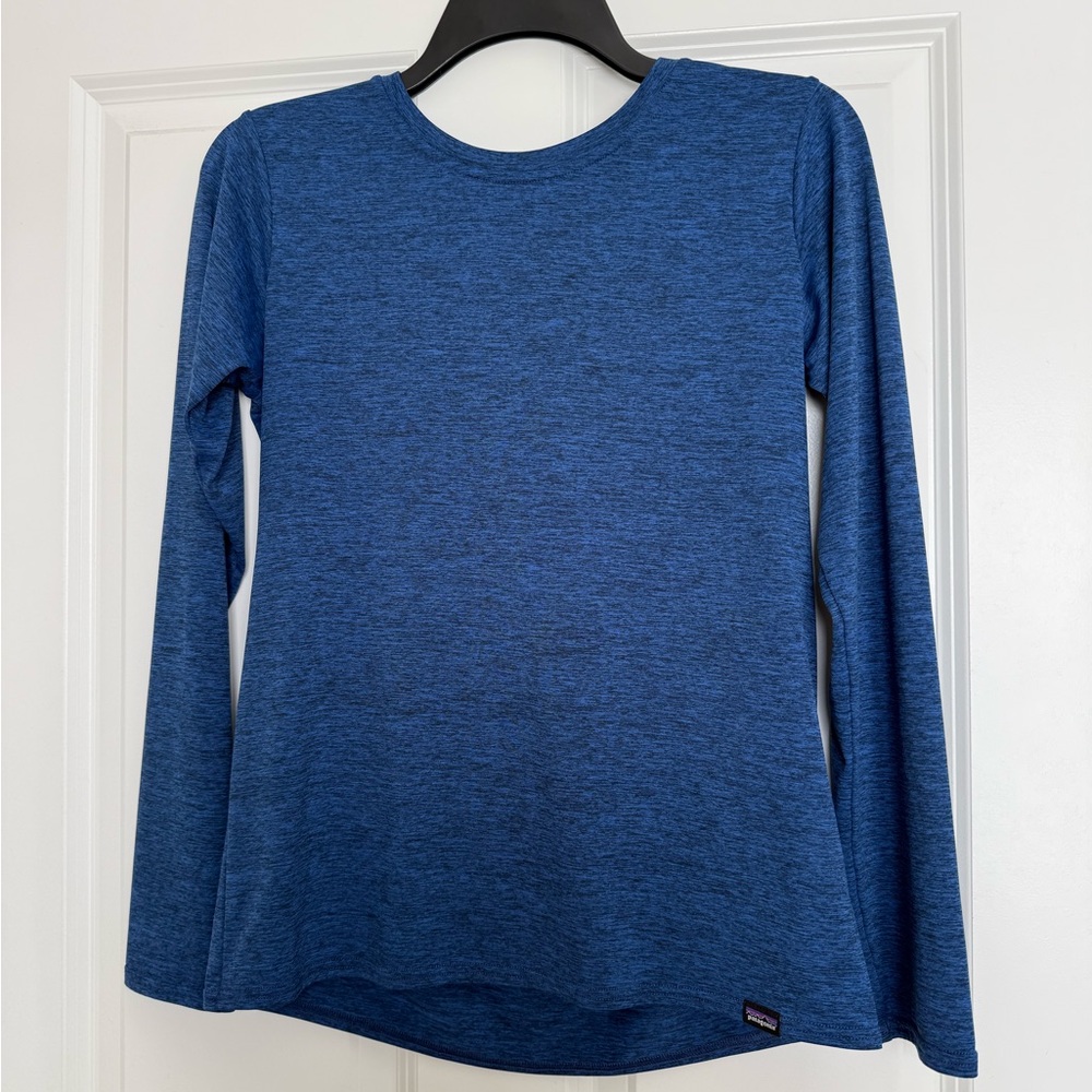Patagonia UPF 50 Capilene Shirt - Women's Blue Long Sleeve Top